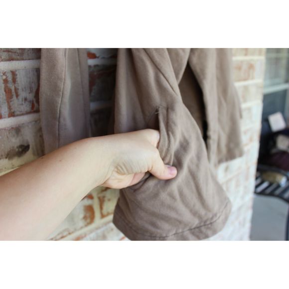 Free People Swing Peplum Pocket Cardigan Sweater - Picture 5 of 7